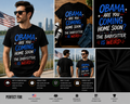 Obama Are You Coming Home Soon? The Babysitter Is Weird Funny Political Humor T-Shirt