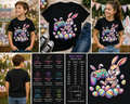 Gaming Easter Bunny T-Shirt – Cute Gamer Rabbit with Easter Eggs Graphic Tee for Kids & Teens
