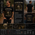 All Plants Are Edible… Some Only Once – Funny Skull & Botanical Graphic T-Shirt for Men & Women
