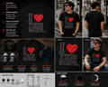 I Heart This Song T-Shirt – Minimalist Music Lover Graphic Tee