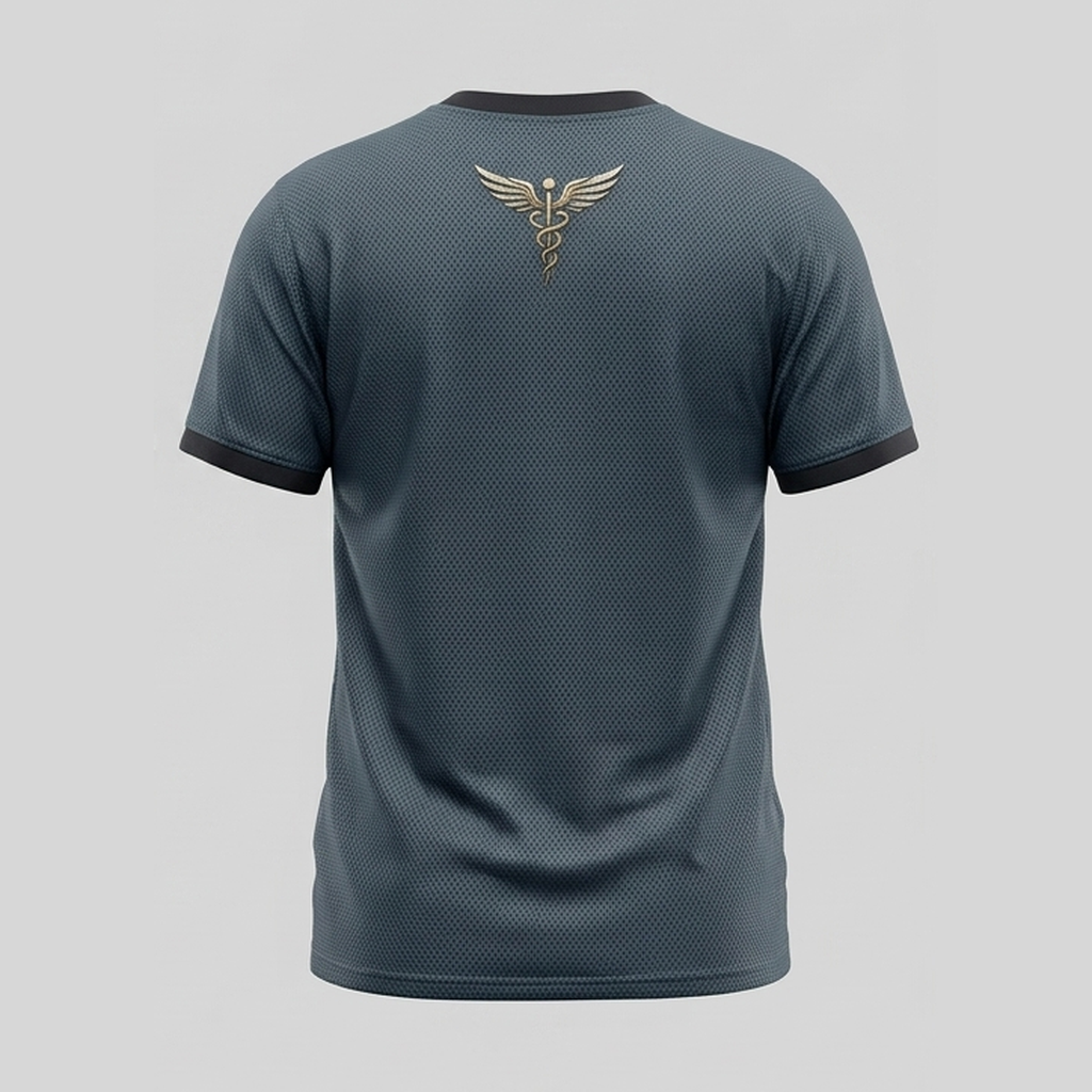 Alchemical Caduceus Staff Hermetic Seal 3D Aop Tshirt