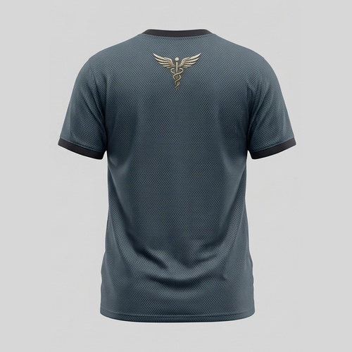 Alchemical Caduceus Staff Hermetic Seal 3D Aop Tshirt