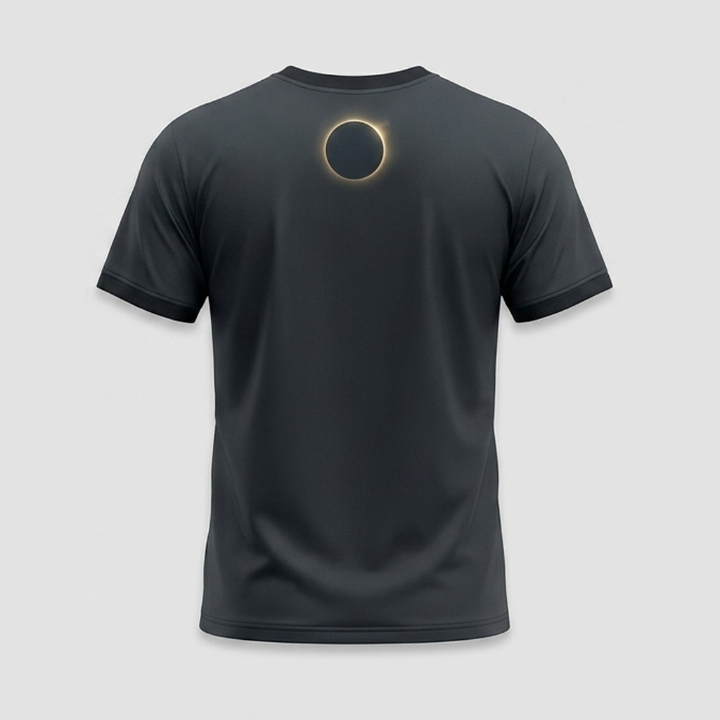 Molten Gold Phoenix Solar Eclipse Rebirth 3D Aop Tshirt