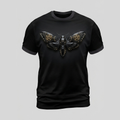 Gothic Death Moth Pentagram Esoterica 3D Aop Tshirt