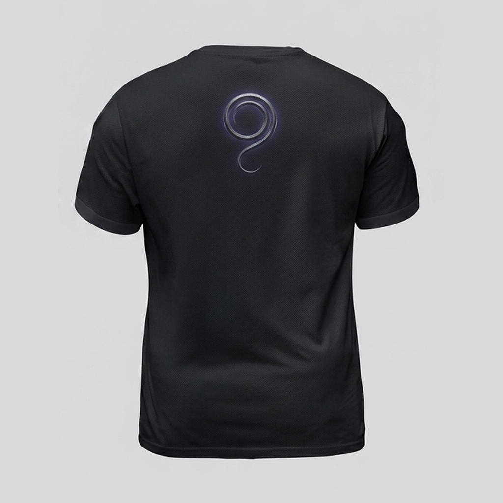 Solar Eclipse Ouroboros Serpent Geometry 3D Aop Tshirt