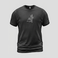 Zen Bamboo Stacked River Stone Monochrome 3D Aop Tshirt