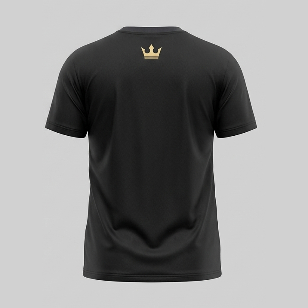 Royal Titanium Gold Lion Armor Crest 3D Aop Tshirt