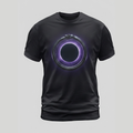 Solar Eclipse Ouroboros Serpent Geometry 3D Aop Tshirt