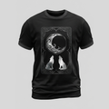 Dark Tarot The Moon Esoterica Gothic 3D Aop Tshirt