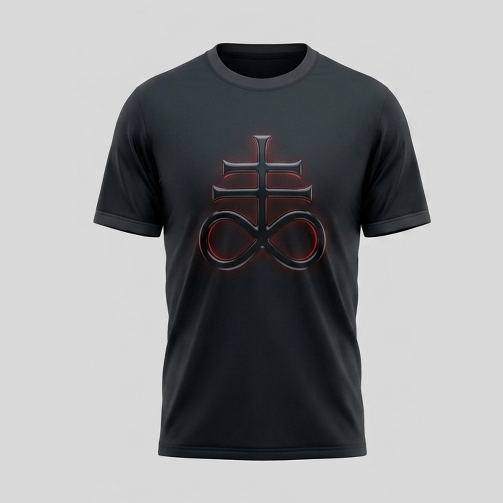 Occult Leviathan Cross Sulfur Seal 3D Aop Tshirt