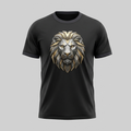 Royal Titanium Gold Lion Armor Crest 3D Aop Tshirt