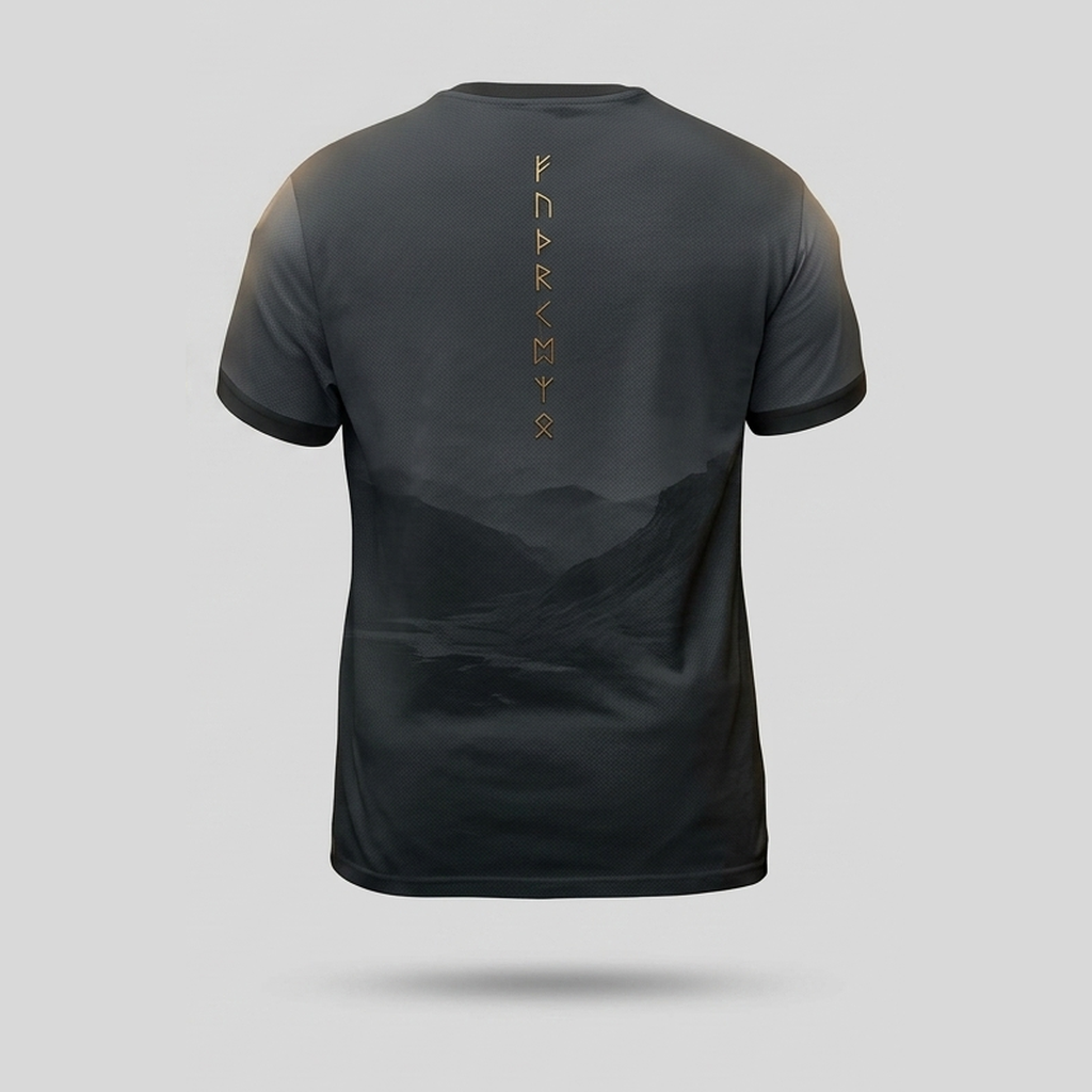 Viking Helm Of Awe Aegishjalmur Rune 3D Aop Tshirt