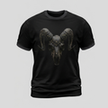 Pagan Horned Skull Celestial Constellation 3D Aop Tshirt